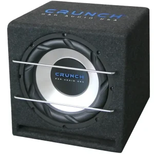Subwoofer v boxu Crunch CRB250 - Připraveno k odeslání