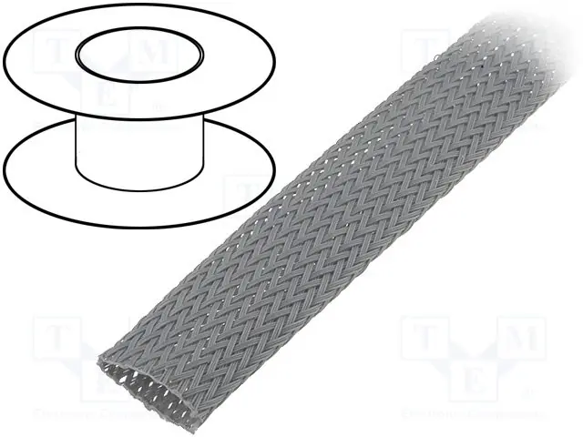 Cena od výrobce | Flexo oplet 12 mm šedý