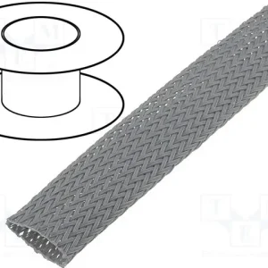 Flexo oplet 16 mm šedý - Nízká cena