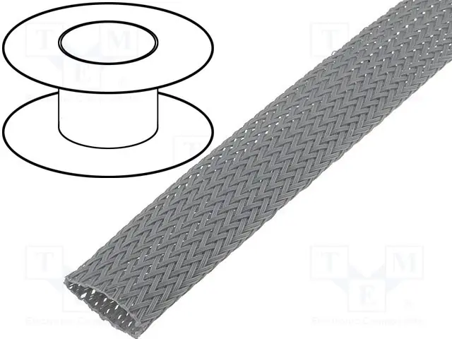 Flexo oplet 16 mm šedý - Nízká cena