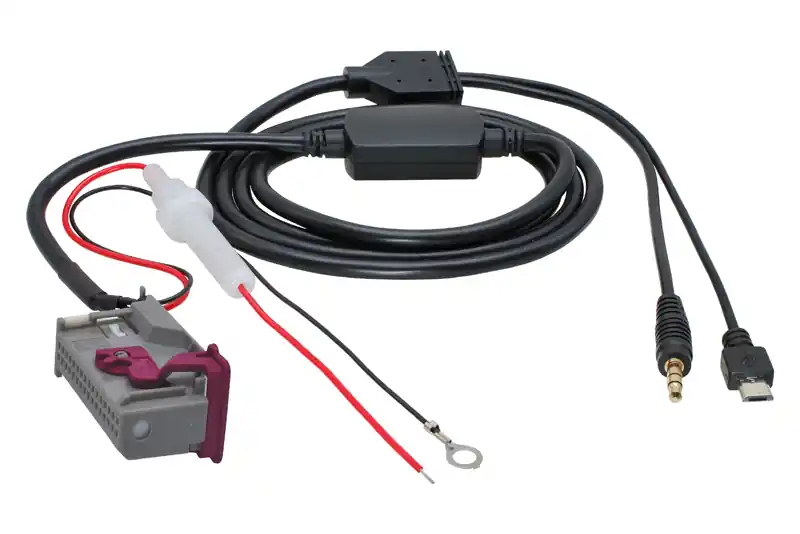 AUX a micro USB vstup autorádia Audi | Tovární cena