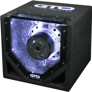 Subwoofer v boxu Crunch GTO8BP - Novinka
