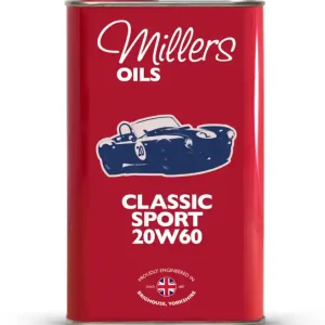 Poslední šance - Millers Oils Classic Sport 20w60 polosyntetický motorový olej pro veterány 1 L