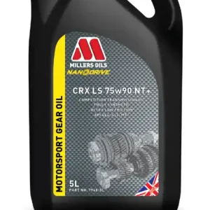 Pouze dnes - Millers Oils NanoDrive CRX LS 75w90 NT+ plně syntetický převodový olej s nano částicemi 5 L