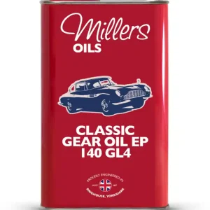 Millers Oils Classic Gear Oil EP 140 GL4 minerální převodový olej pro veterány 1 L - Výhodná nabídka