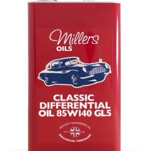 Výborné hodnocení | Millers Oils Classic Differential Oil EP 85w140 GL5 hypoidní minerální převodový olej pro veterány 5 L