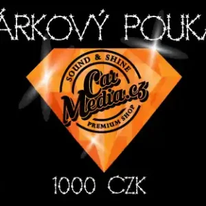 Mezi nejprodávanějšími | CarMedia dárkový poukaz v hodnotě 1000,-Kč