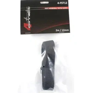 Ihned k dispozici | Four Connect textilní smršťovací trubice 12 mm / 2 m