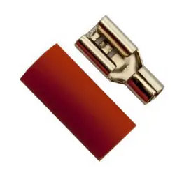Pouze dnes | Four Connect reproduktorový konektor FASTON 6.0 mm² / 6.3 mm červený