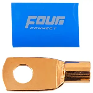 Poslední dny - Four Connect měděné kabelové oko 20 qmm M8 blue