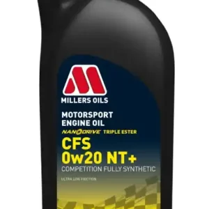Millers Oils NanoDrive CFS 0w20 NT+ závodní plně syntetický olej s nano částicemi 1 L | Už jen pár kusů