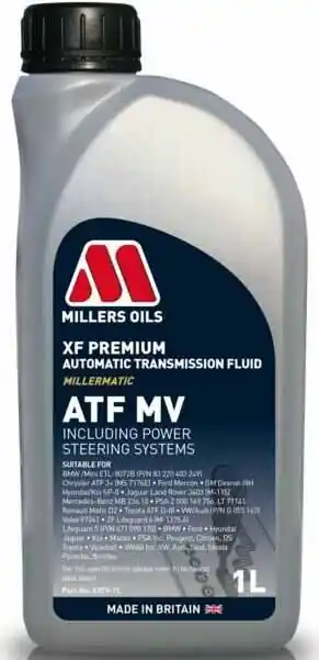 Ušetřete nyní - Millers Oils XF PREMIUM ATF MV plně syntetický převodový olej 1 L