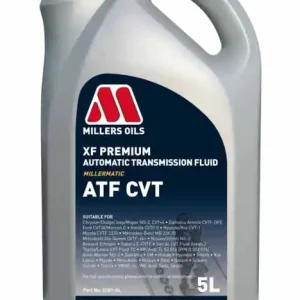 Nyní k dispozici | Millers Oils XF PREMIUM ATF CVT plně syntetický převodový olej 5 L