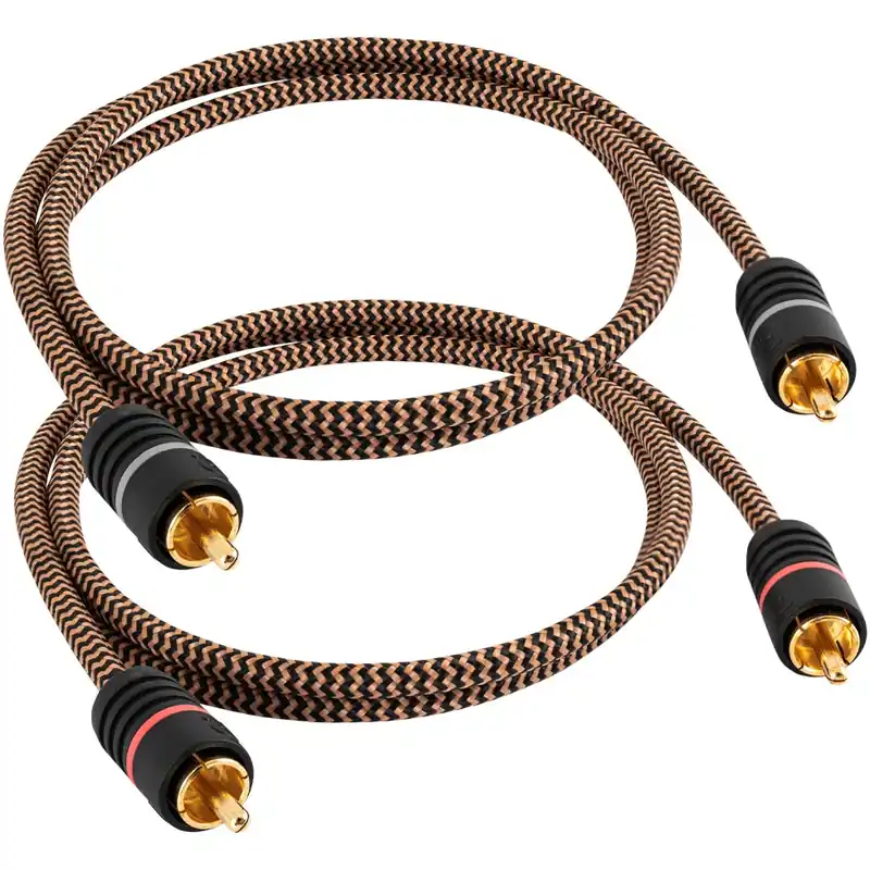 Rychle mizí - Signálové kabely v opletu Proson Arctic Series RCA Cable (1 m)