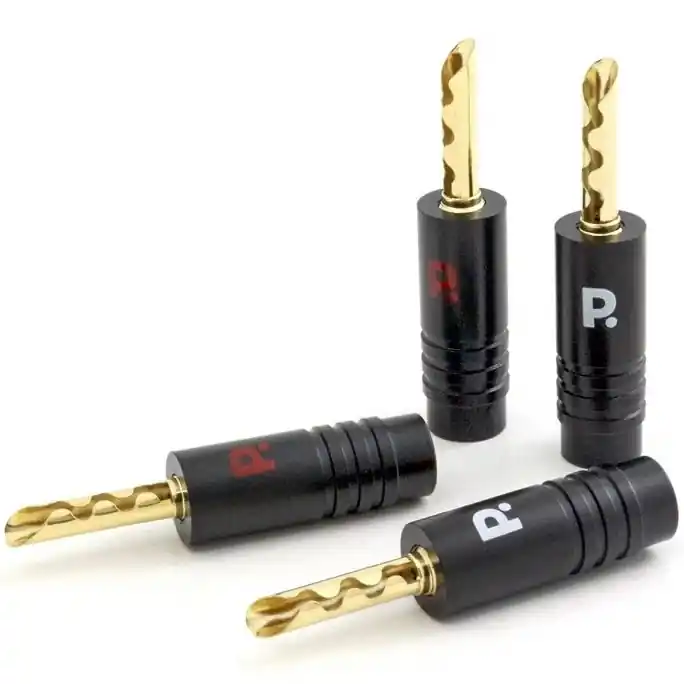 Připraveno k expedici - Banánkové konektory Proson Arctic Series Banana Plug Brass Housing (4-pack)