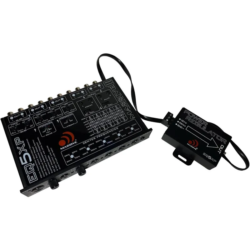 Aktivní výhybka a ekvalizér Massive Audio EQ5XP - Nový produkt