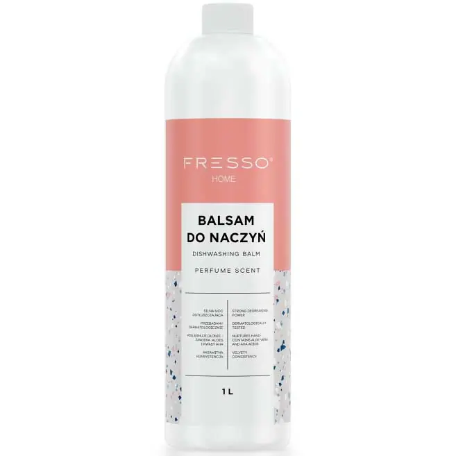 Parfémovaný přípravek ny mytí nádobí FRESSO Home Dishwashing Balm (1 L) | Bezpečná platba
