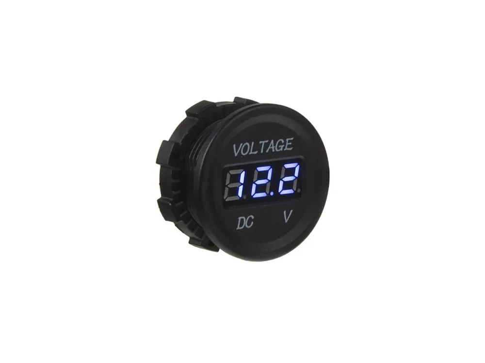 Digitální voltmetr 5-48V modrý - Právě dorazilo
