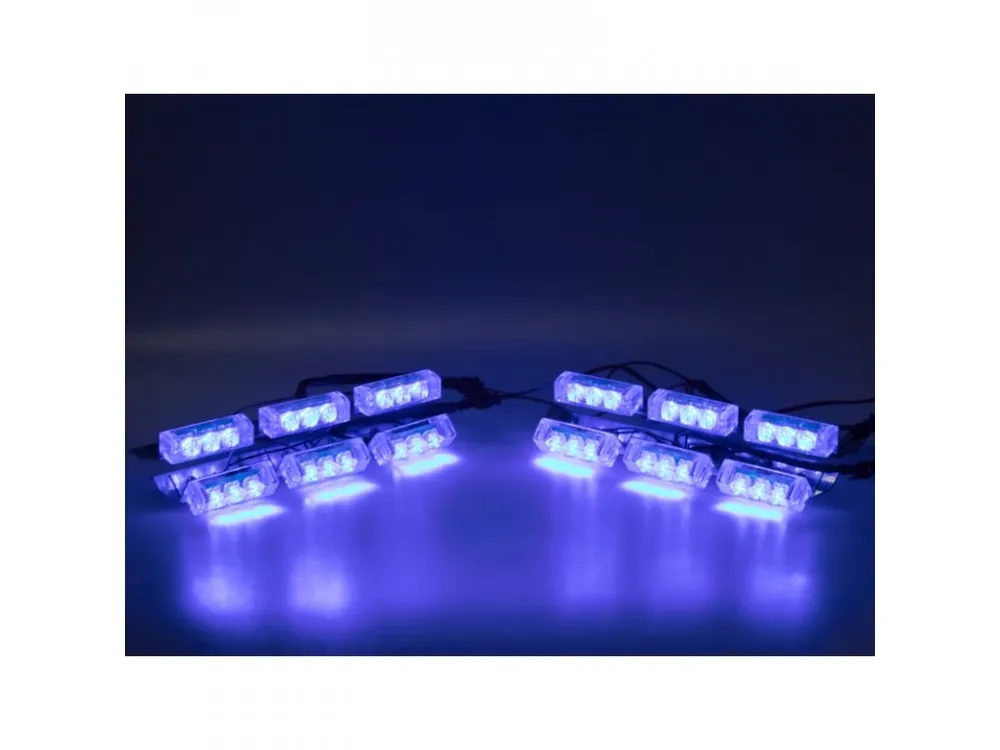 Nově v e-shopu - PREDATOR LED do mřížky, 12V, modrý