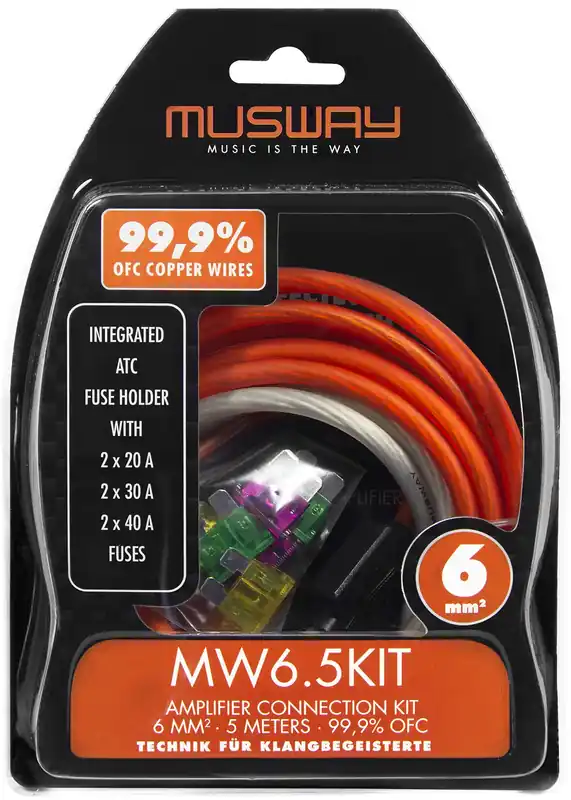 Rychlé odeslání | Musway MW6.5KIT
