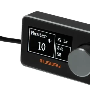 Bezpečná platba | Musway DRC1 - Digitální dálkové ovládání s Oled displejem