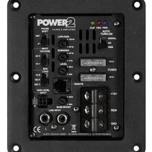 K objednání | ESX POWER 2 – 2 kanálový zesilovač