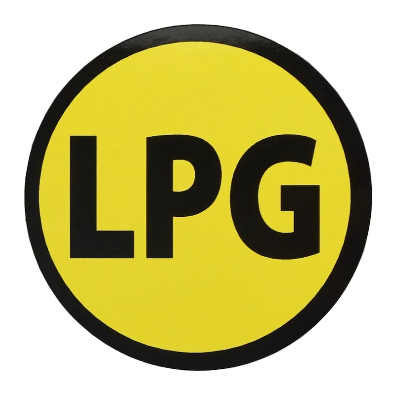 Ihned k objednání | Samolepka LPG (70 mm)
