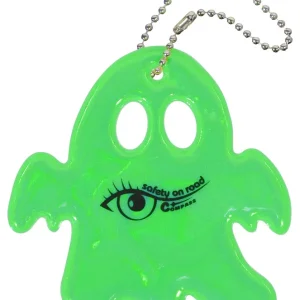 Extra sleva - Přívěšek reflexní GHOST - zelený
