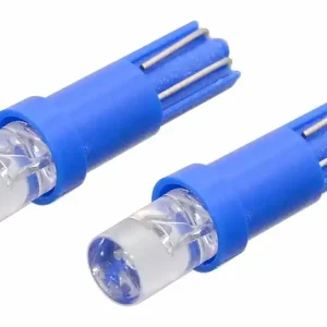Skvělá cena | Žárovka 1LED 12V T5 modrá 2ks
