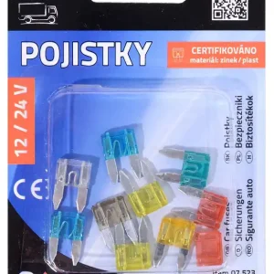 Pojistky nožové MINI 10 ks | Nízká cena