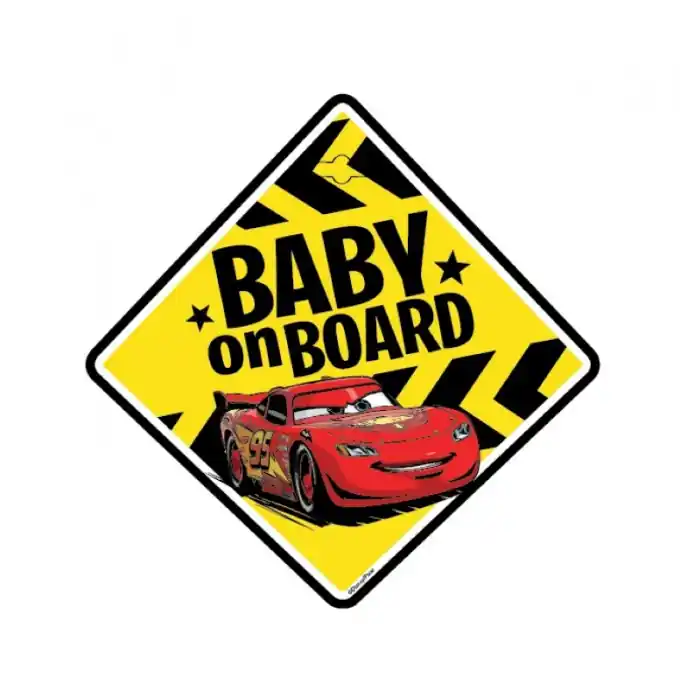Dekor na přísavku CARS - Výhodná nabídka