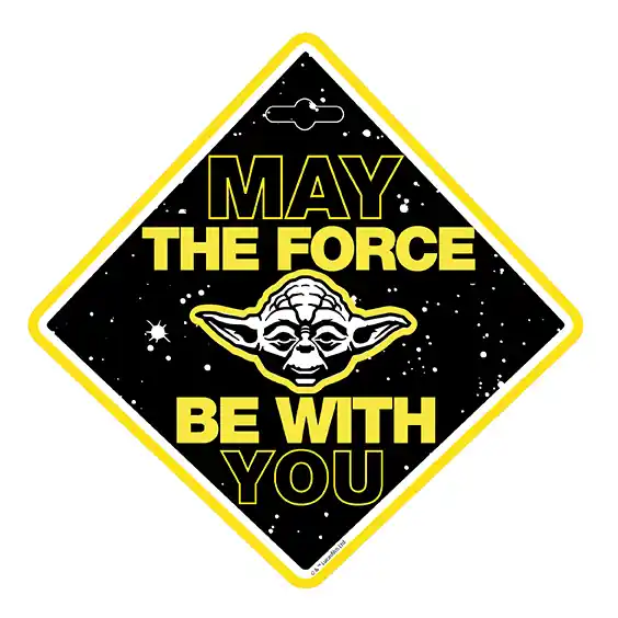Zbývá jen pár kusů | Dekor na přísavku STAR WARS YODA