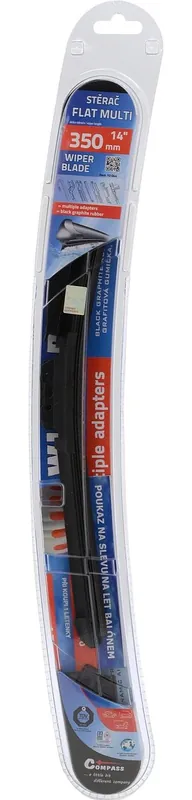 Stěrač FLAT MULTI 350mm s adaptéry | Skvělé hodnocení