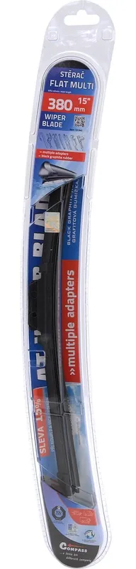 Objednejte nyní | Stěrač FLAT MULTI 380mm s adaptéry
