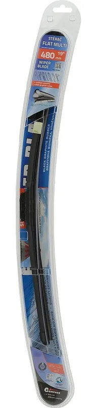Stěrač FLAT MULTI 480mm s adaptéry - Připraveno k expedici