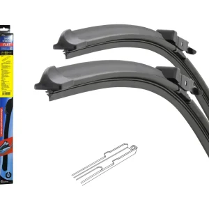 Snížená cena - Stěrače FLAT SET (SLOT) 610+480mm