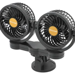 Ventilátor MITCHELL DUO 2x108mm 24V na přísavku | Výhodná cena