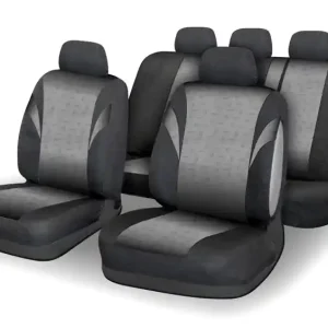 Potahy sedadel sada 9ks POLY šedé AIRBAG | Kupte nyní