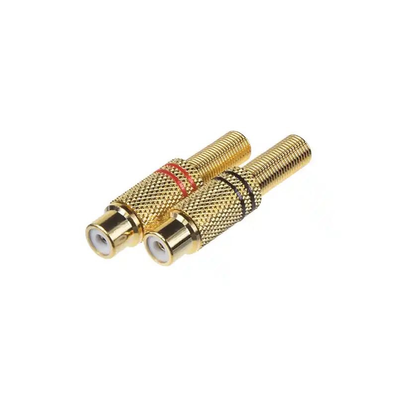 Mezi nejprodávanějšími | Konektor CINCH GOLD samice-pár 33510