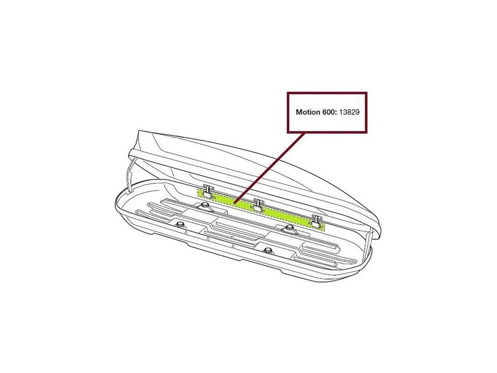 Nově v sortimentu - TH13829 Locking Rail 1500 mm