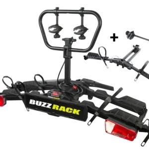 BUZZRACK SCORPION PRO 2 + ADAPTÉR - nosič 3 kol na tažné zařízení | Premium