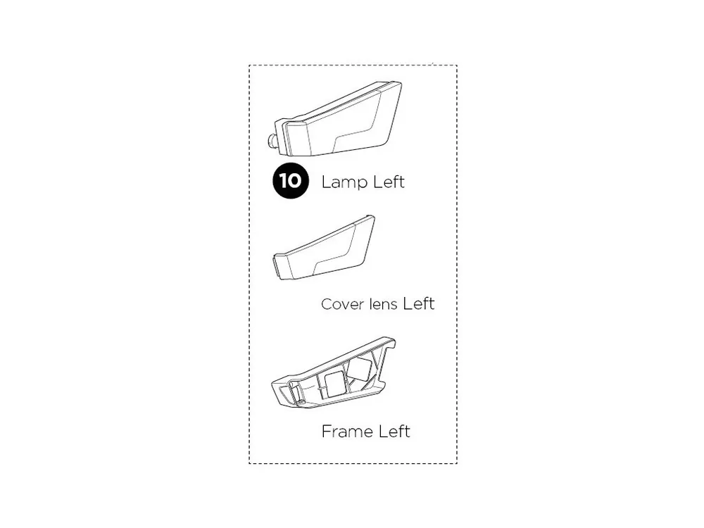 Špičkový produkt | 1500052365 Lamp left