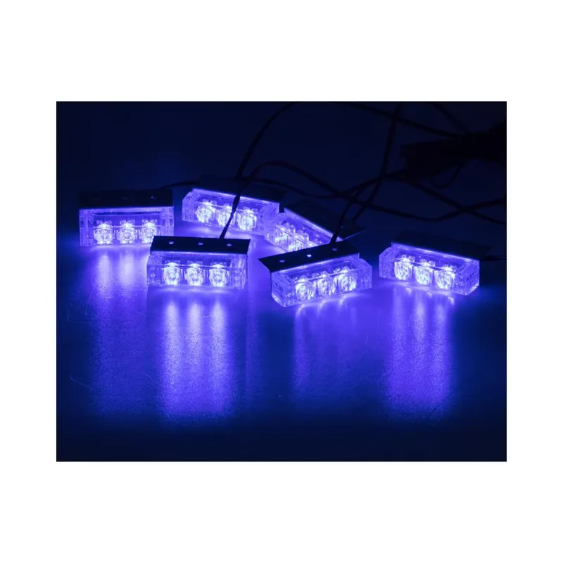 PREDATOR LED do mřížky, 12V, modrý - Prémiová kvalita
