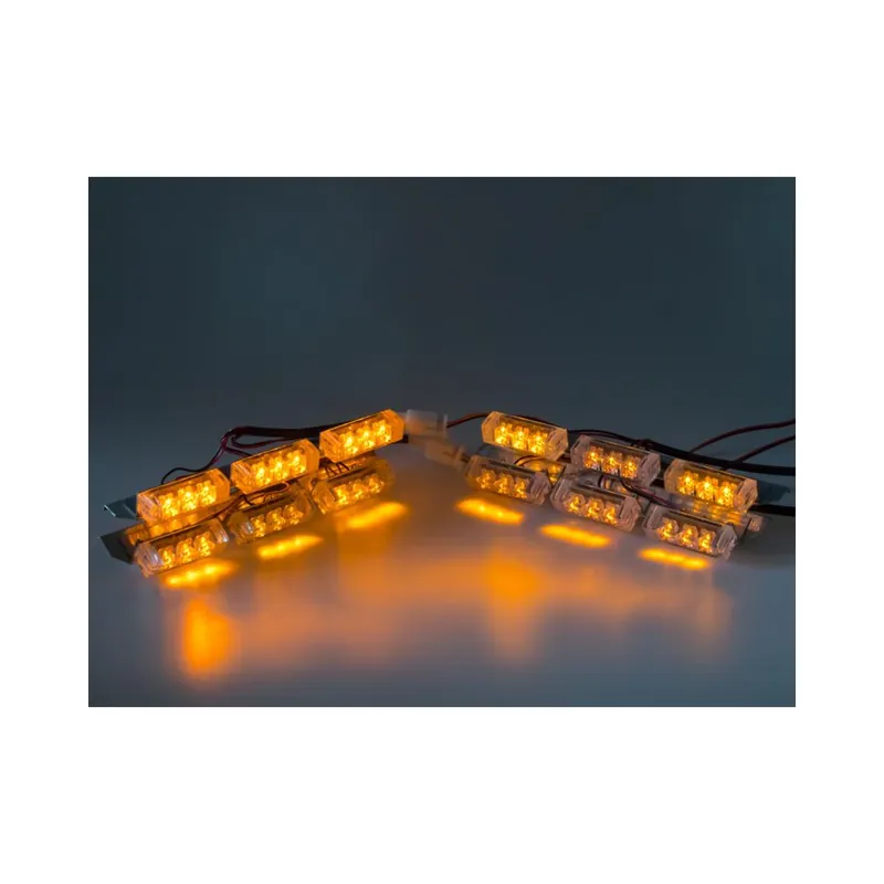 PREDATOR LED do mřížky, 12V, oranžový | Sleva