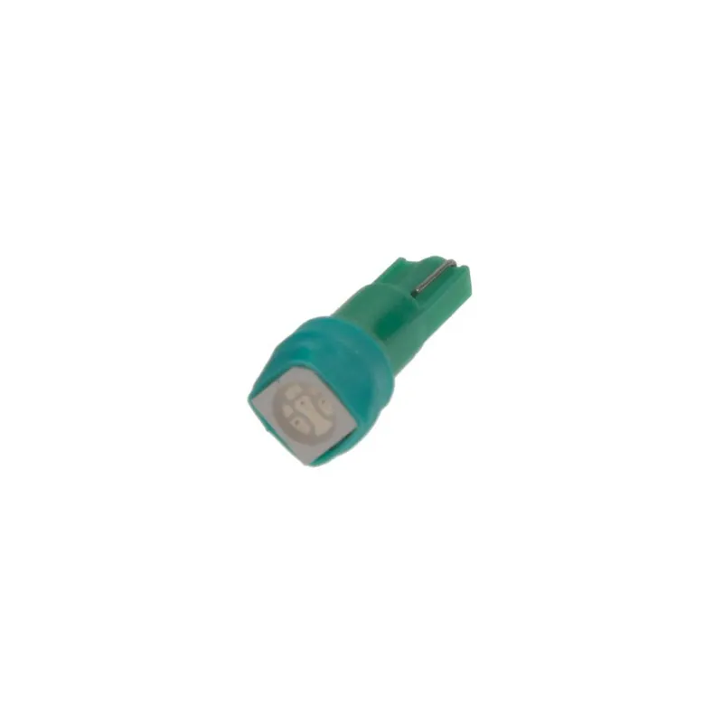 LED T5 zelená, 12V, 1LED/3SMD - Velká sleva