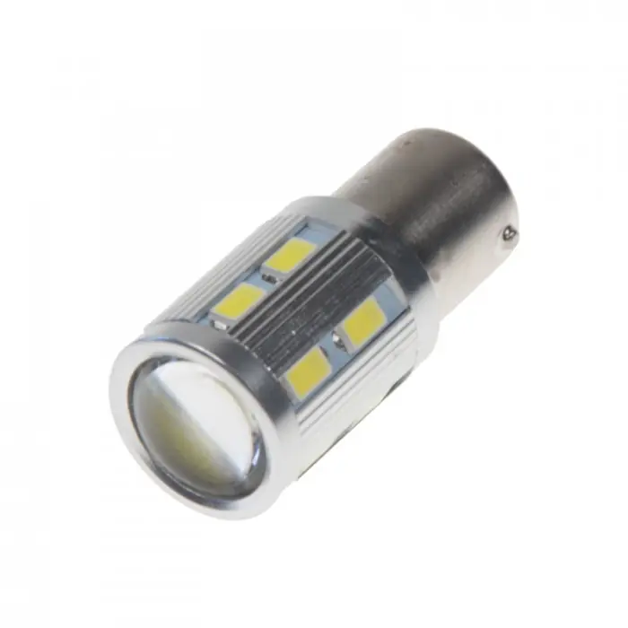 LED BA15s bílá, 12-24V, 16LED/5730SMD | Populární