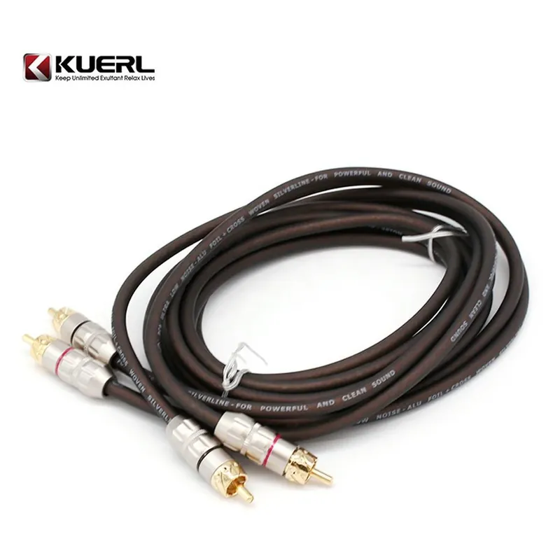 Nejprodávanější - KUERL BLACK MID CINCH kabel 2m