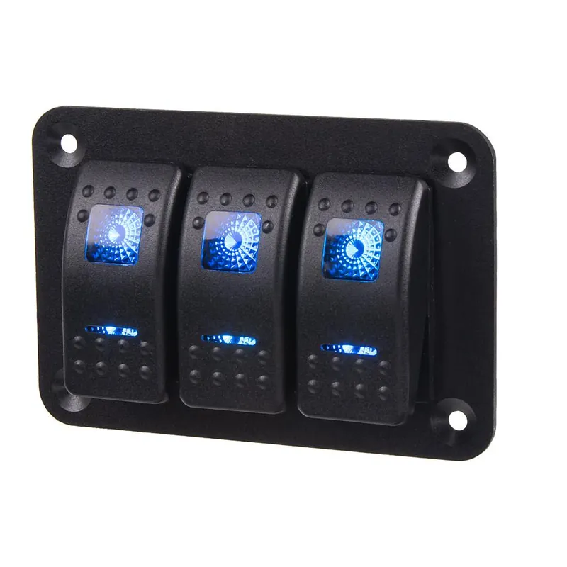 Nyní k dispozici - Panel s 3x spínači Rocker 12/24V