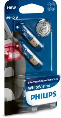 Philips WhiteVision 12036WHVB2 H6W BA9s 12V 6W - Nízká cena