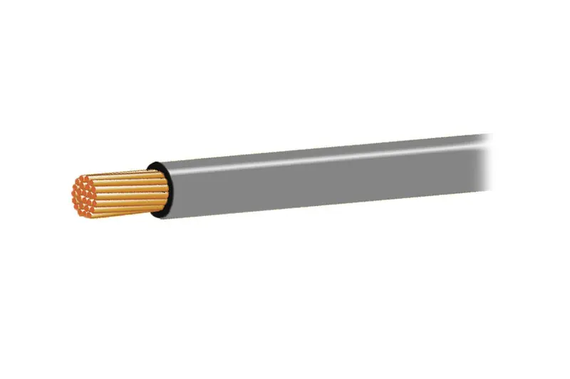 Autokabel 1,0mm2 sedy - Slevy